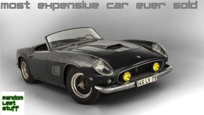 Ferrari 250 gt California Spyder 1961