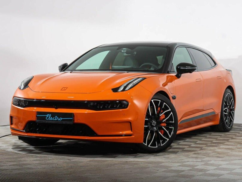 Zeekr 001 оранжевый