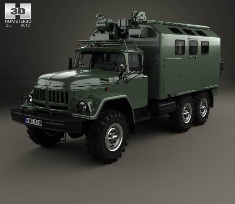 ЗИЛ 131 3д модель