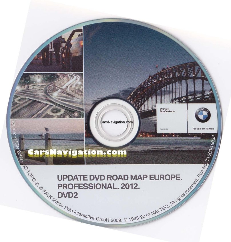 BMW DVD navigation