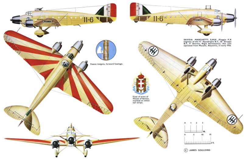Савойя Маркетти бомбардировщик