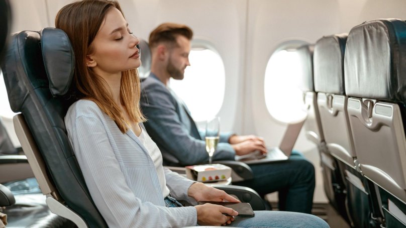 Самолет с пассажиром