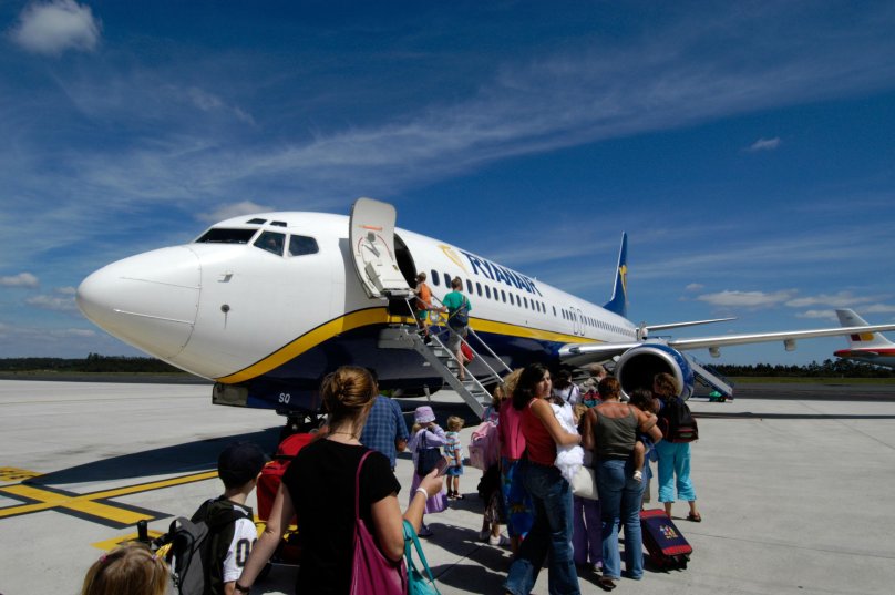 Путешествие на самолете