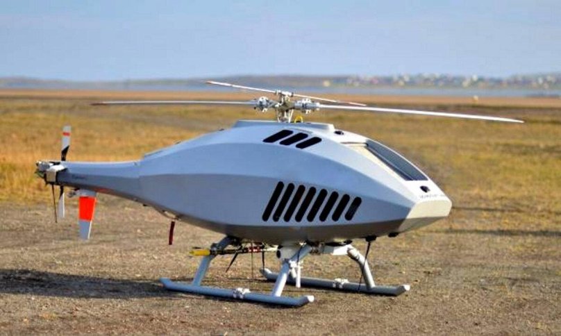 Однороторный дрон – беспилотный вертолет