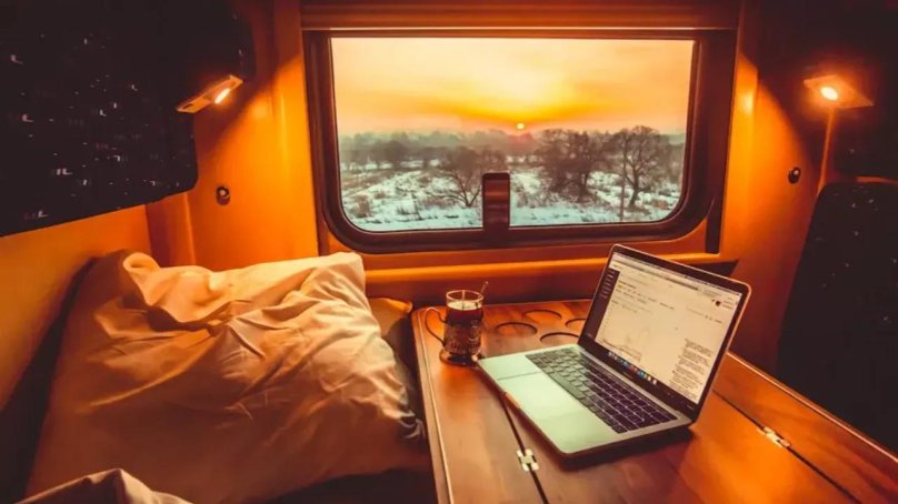 Купе в поезде