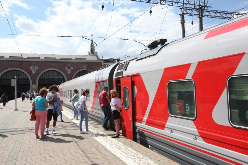 Поезд Вологда