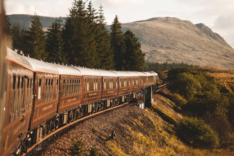Belmond Royal Scotsman поезд