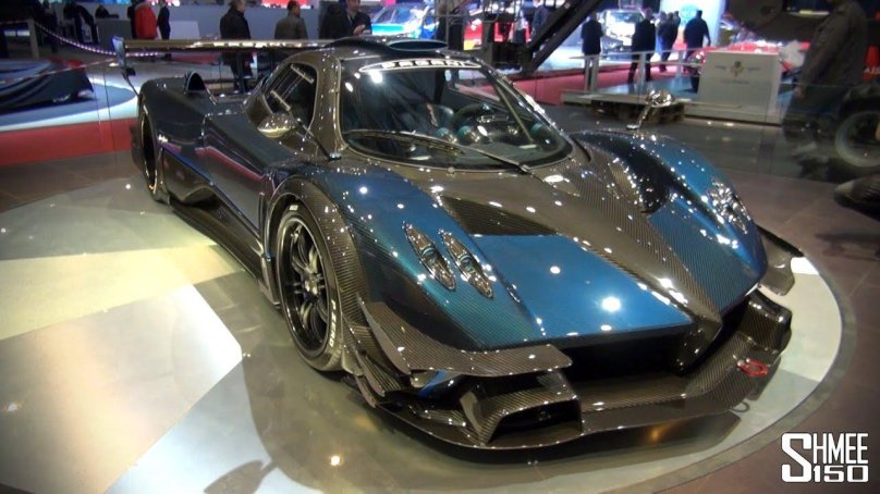 Pagani Zonda Revolucion Эстетика
