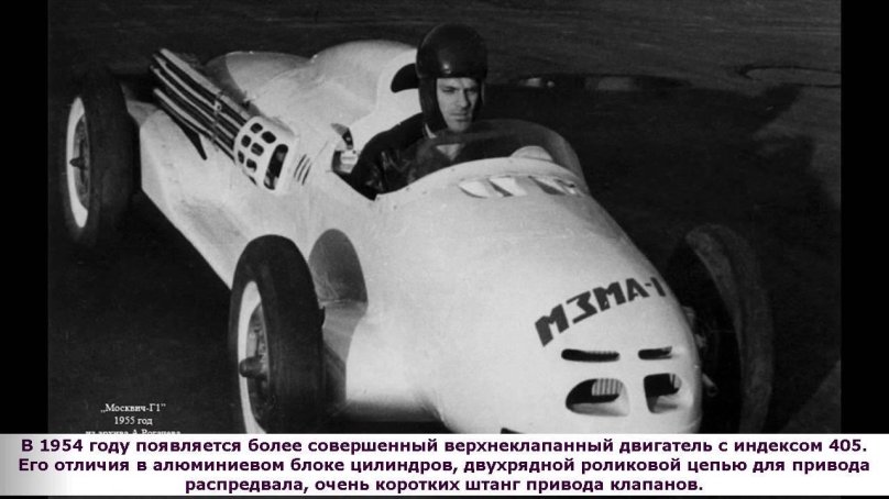 Москвич-г4 гоночный автомобиль