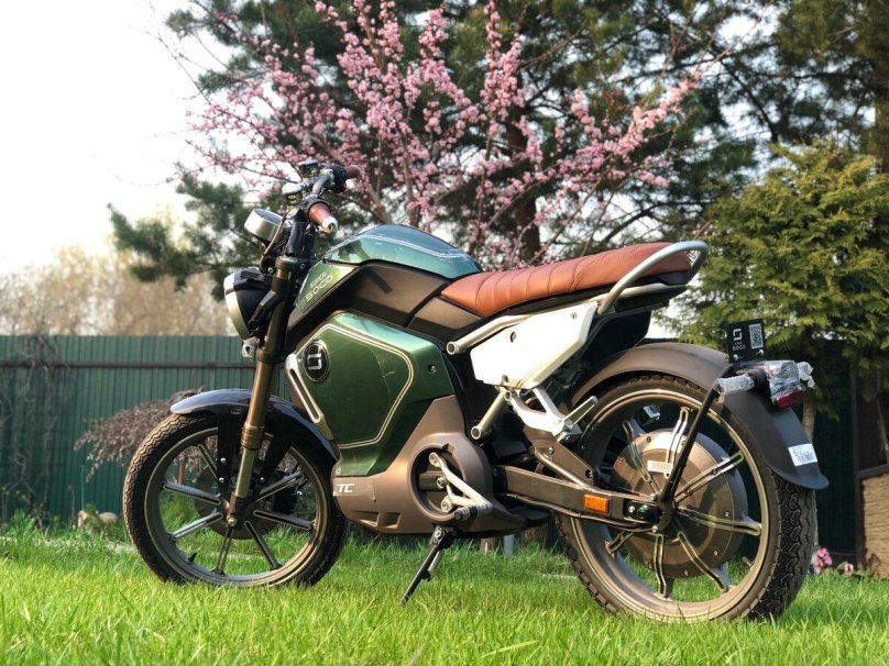 Super SOCO TC Max зеленый