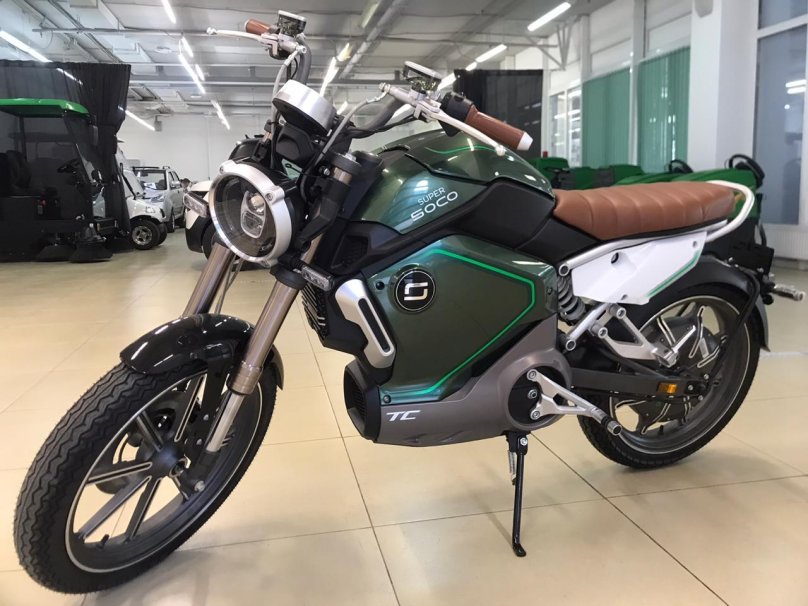 Электромотоцикл super SOCO TC