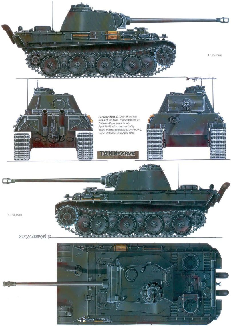 Пантера g танк