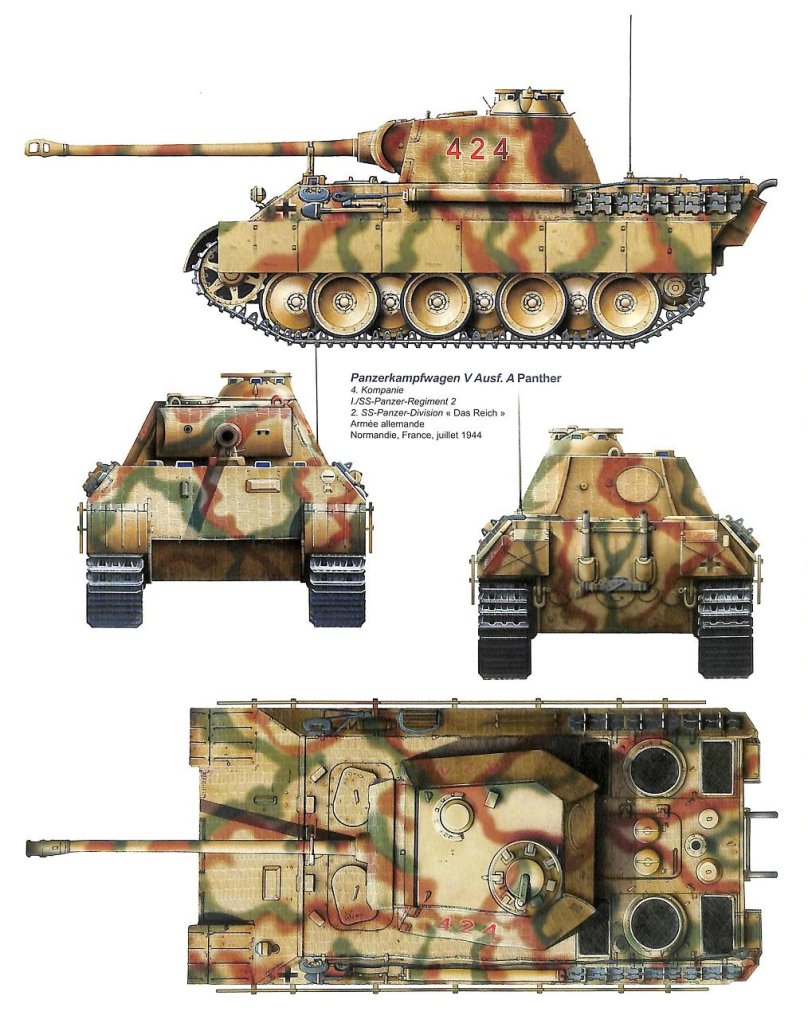 Танк пантера камуфляж