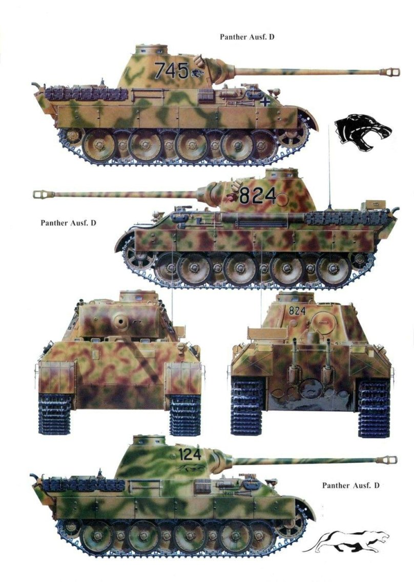 Танк пантера Аусф а