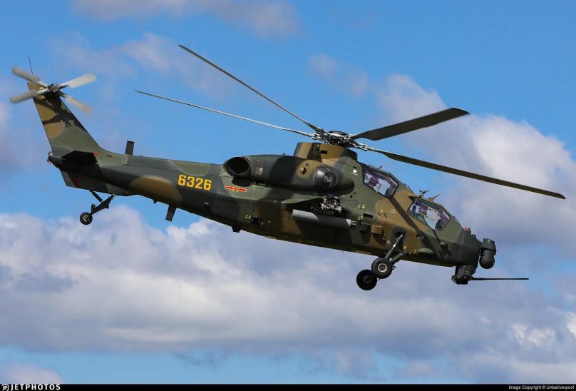 Вертолет z10 Китай