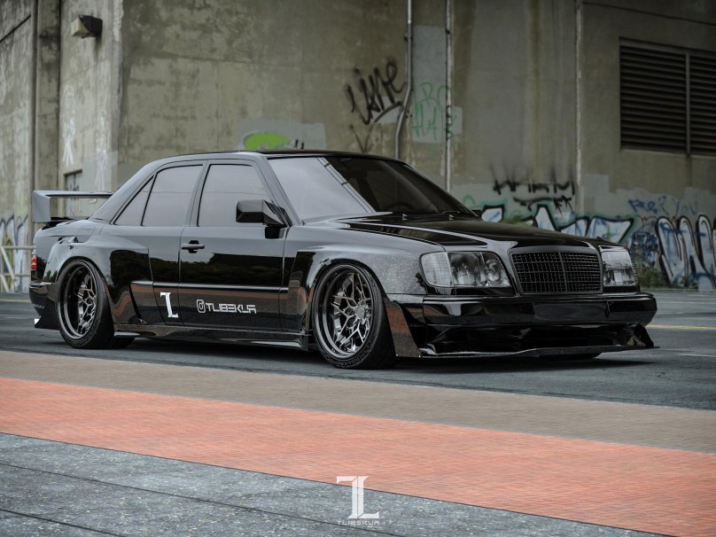 Мерседес w124 Tuning