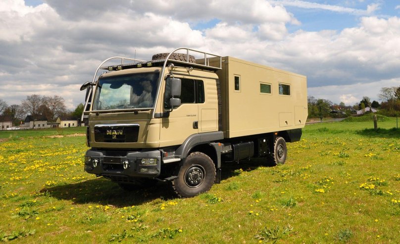 Кемпер man TGM 4х4