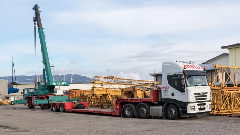 Крупп автокран
