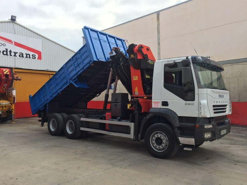 Ивеко 4х4 с КМУ