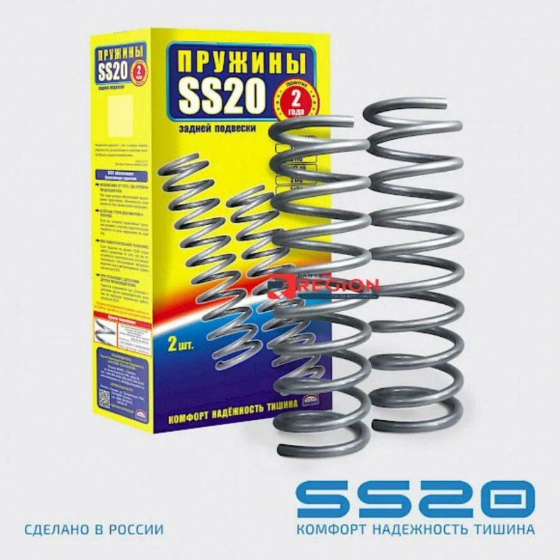 Пружины ss20 на Шевроле Нива