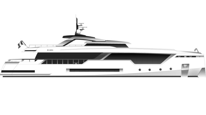 Яхта Admiral x Force 145