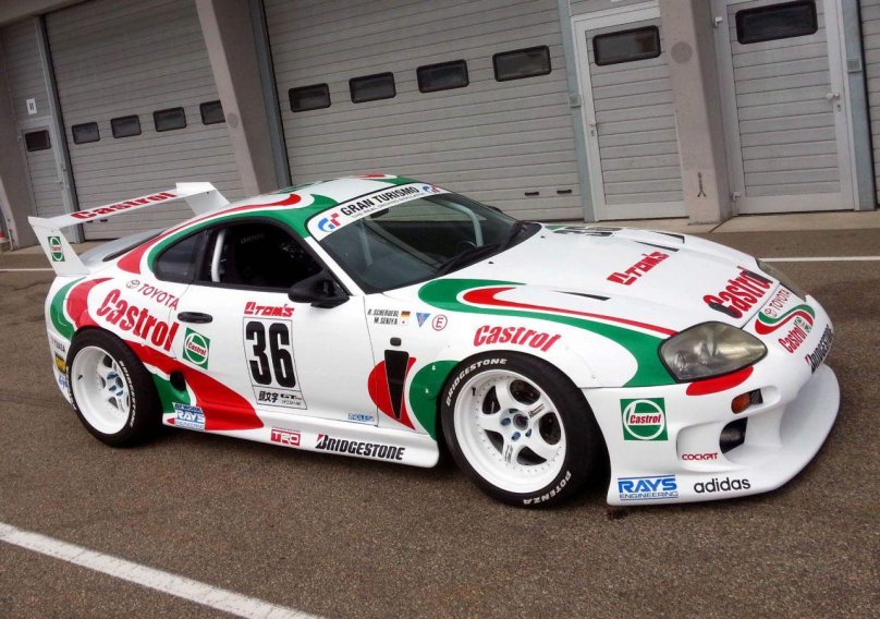 Toyota Supra Castrol