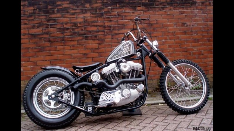 Харлей Дэвидсон спортстер боббер