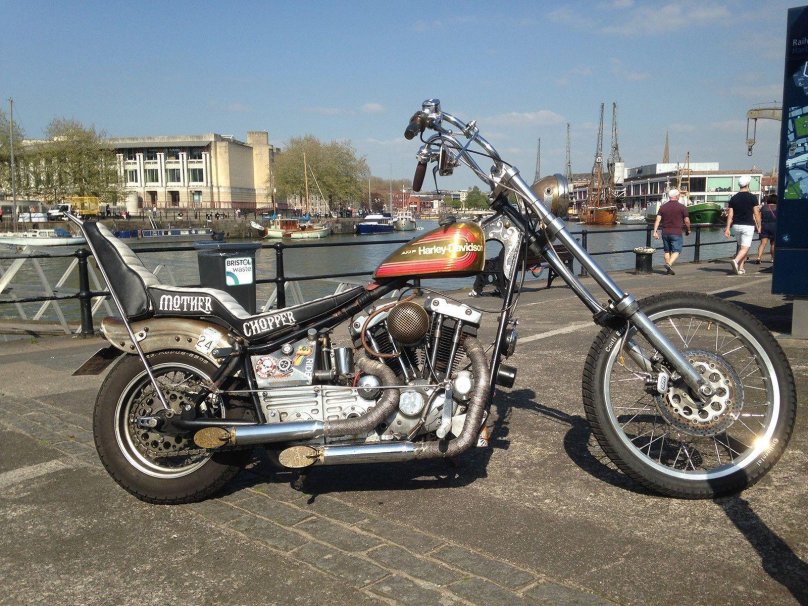 Харлей Дэвидсон чоппер Олд скул