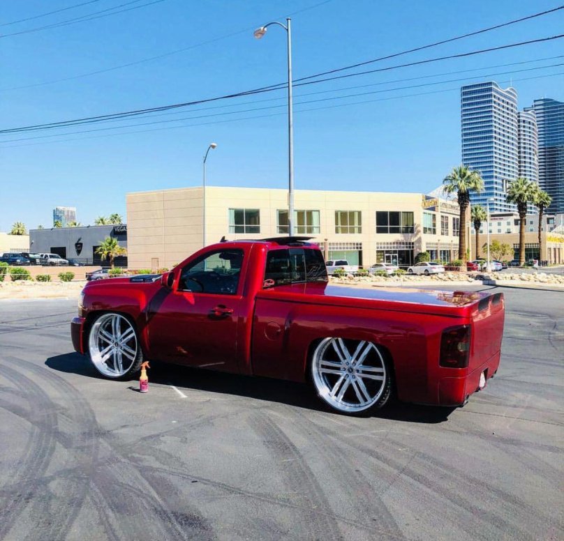 Chevrolet Silverado заниженный