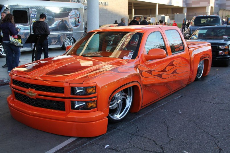 Chevrolet Silverado stance