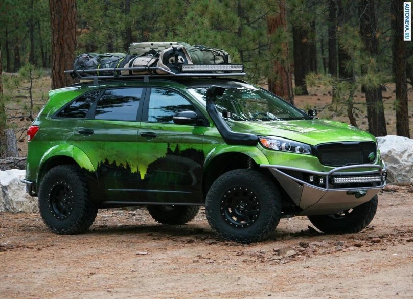 Киа Соренто на бездорожье