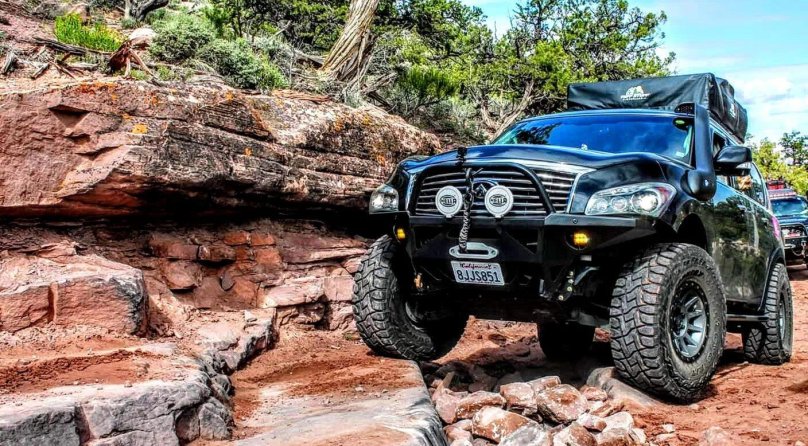 Infiniti qx56 оффроад