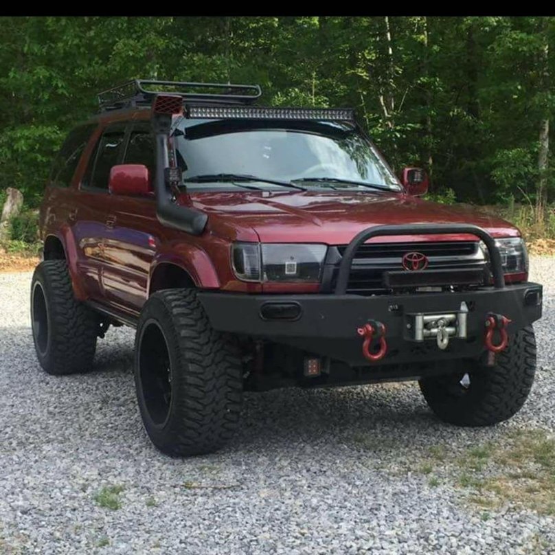 Toyota Hilux Surf 185 Offroad Tuning