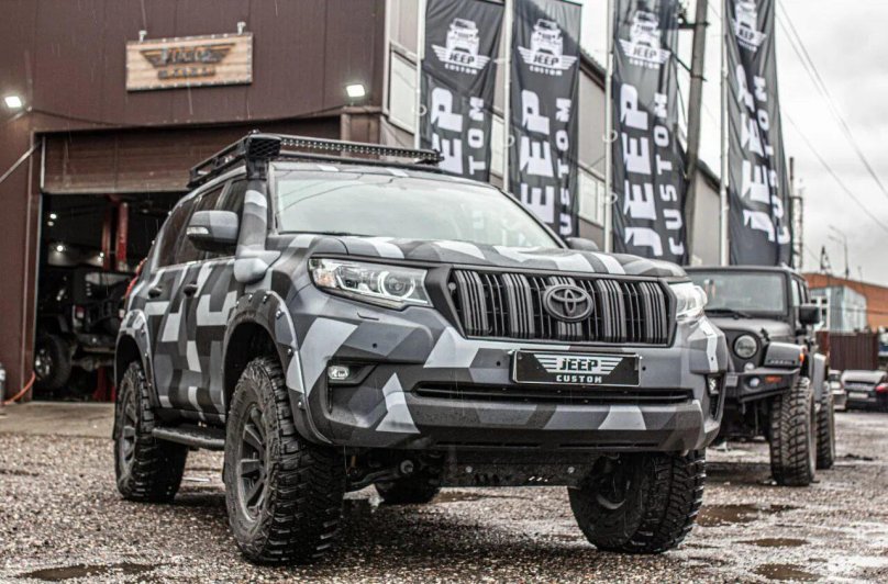 Toyota Land Cruiser Prado 150 Offroad Tuning