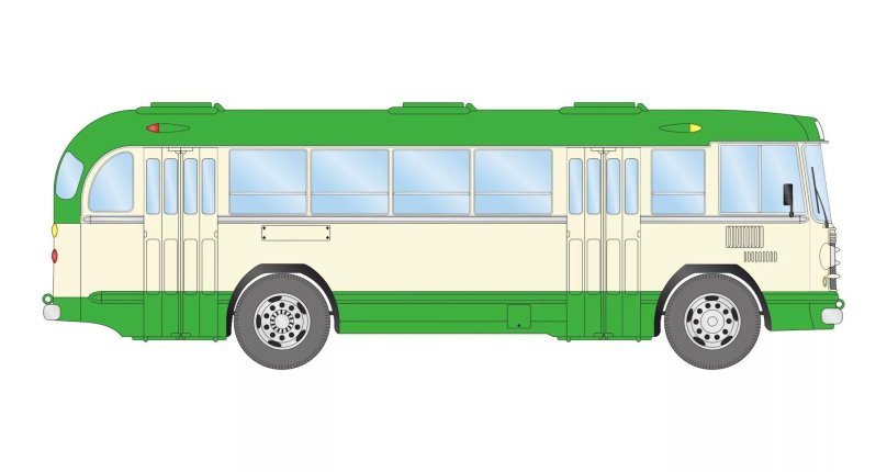 Автобус ЗИЛ 158 салон