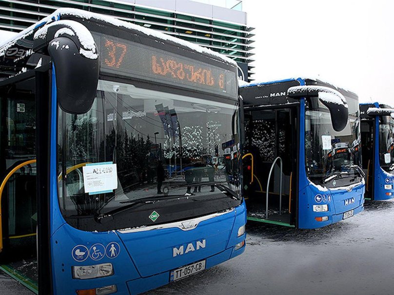 Тбилиси новый автобус ман