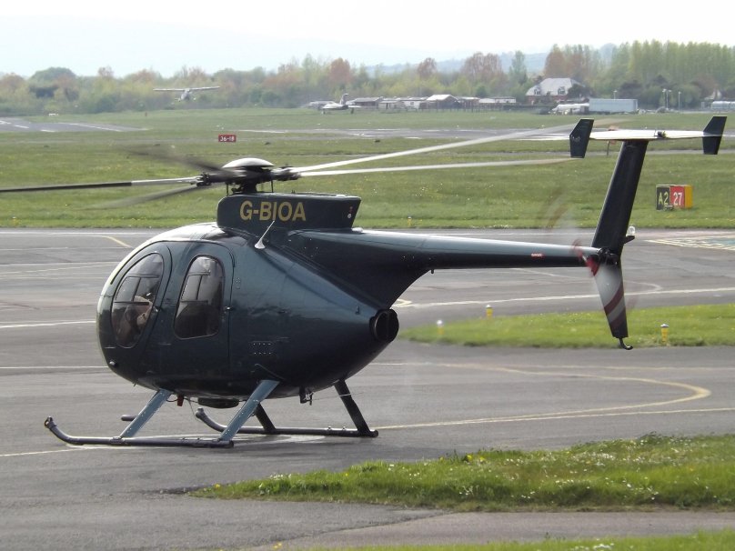 Хьюз 500д вертолет