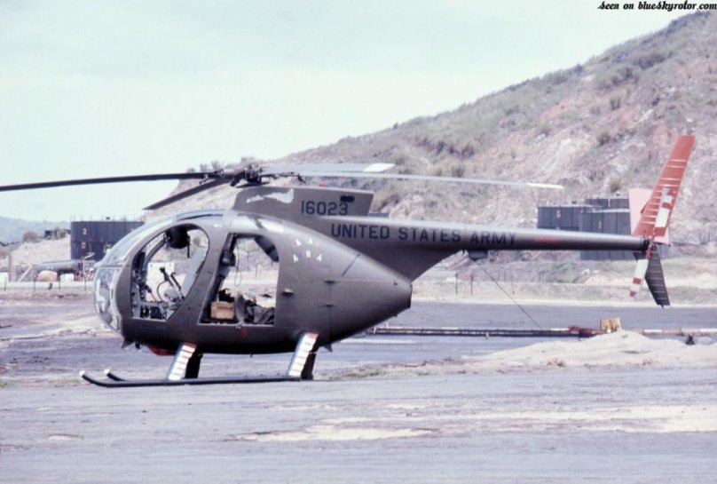Вертолет Oh-6a Cayuse