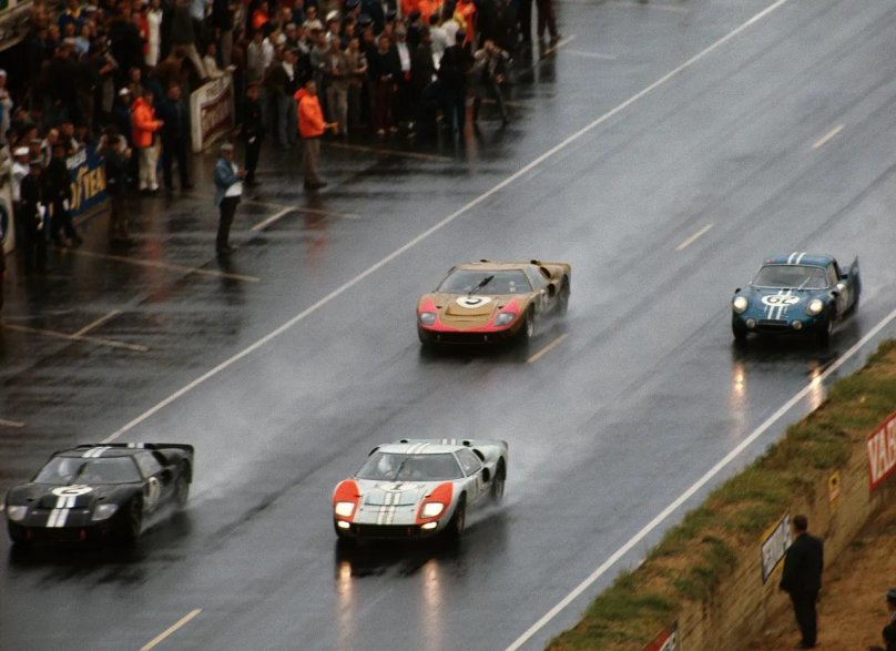 Финиш Форд в Ле-Мане 1966