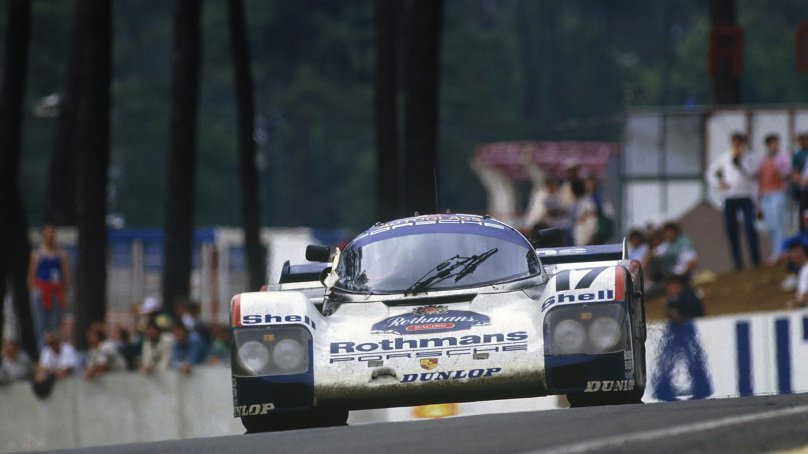 Болид Порше Ле-ман 1987