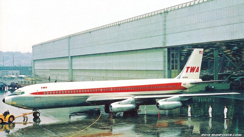 Boeing 707 TWA