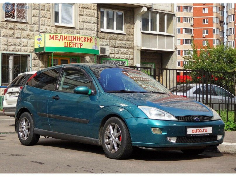 Форд фокус 1 зеленый