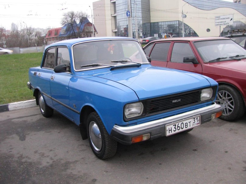 ИЖ 412 1974 квадратные фары