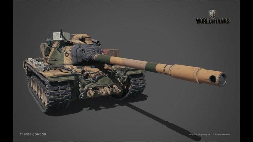 T110e5 3d стиль