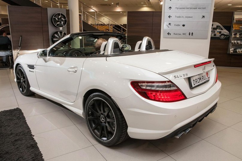 Мерседес SLK 172 белый