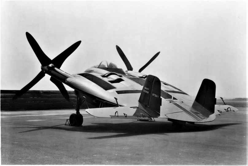 Самолет chance Vought xf5u