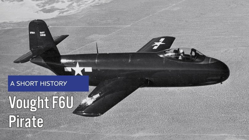 Chance Vought f6u Pirate