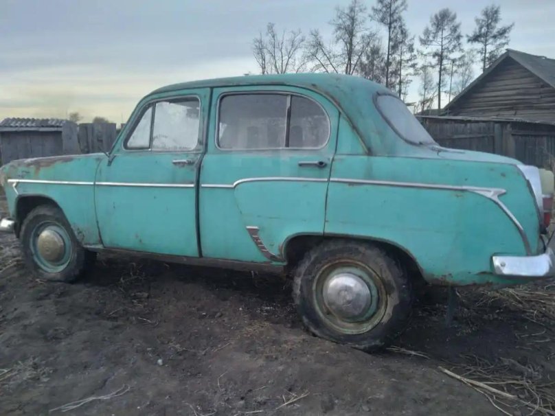 Москвич 408 зеленый
