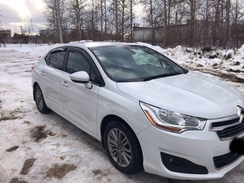 Ситроен с4 седан белый 2016