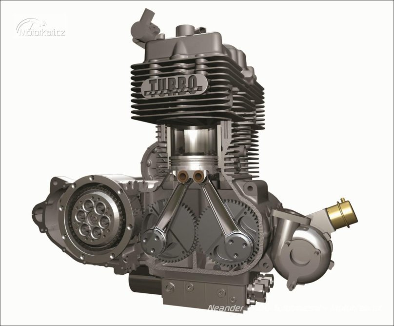 Двигатель мотоцикл Урал 4 цилиндровые